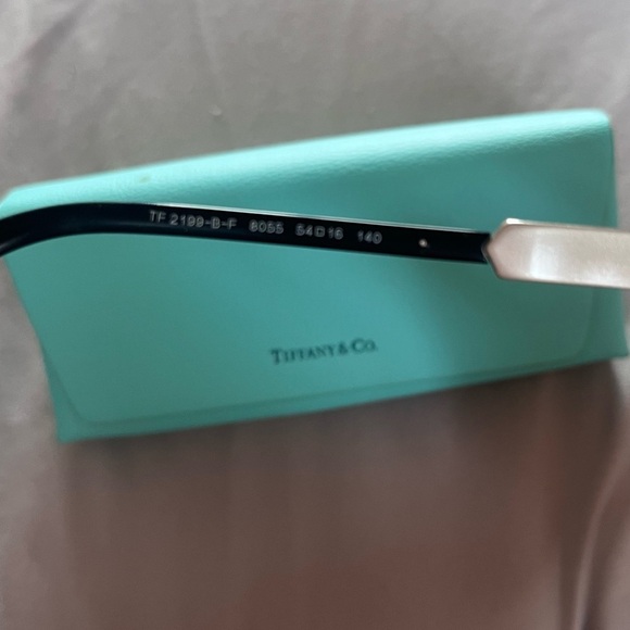 Tiffany & Co Tf2199b Havana Blue Swarovski Glasses - Picture 3 of 3